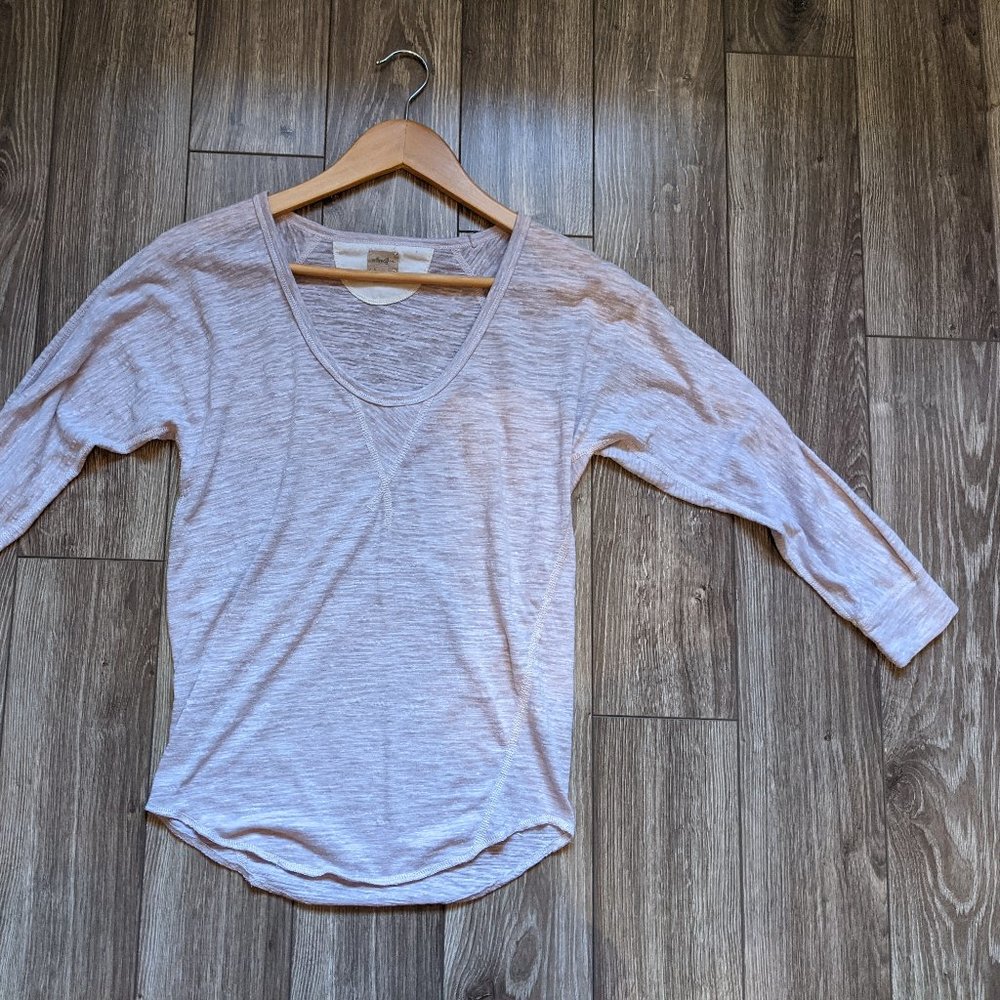 Used (XS) - WILFRED FREE Dolman Sleeve Slub Tee